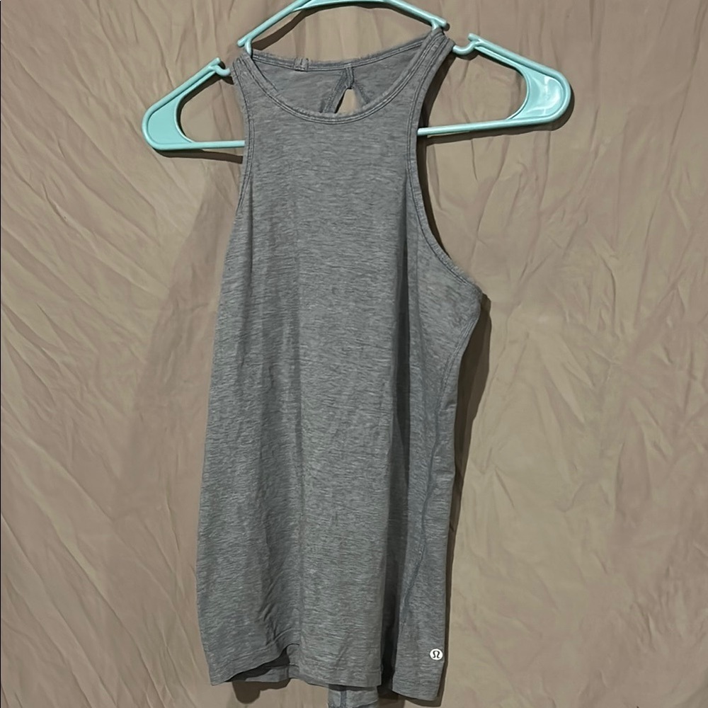 Lululemon Athletica Gray Tank Top